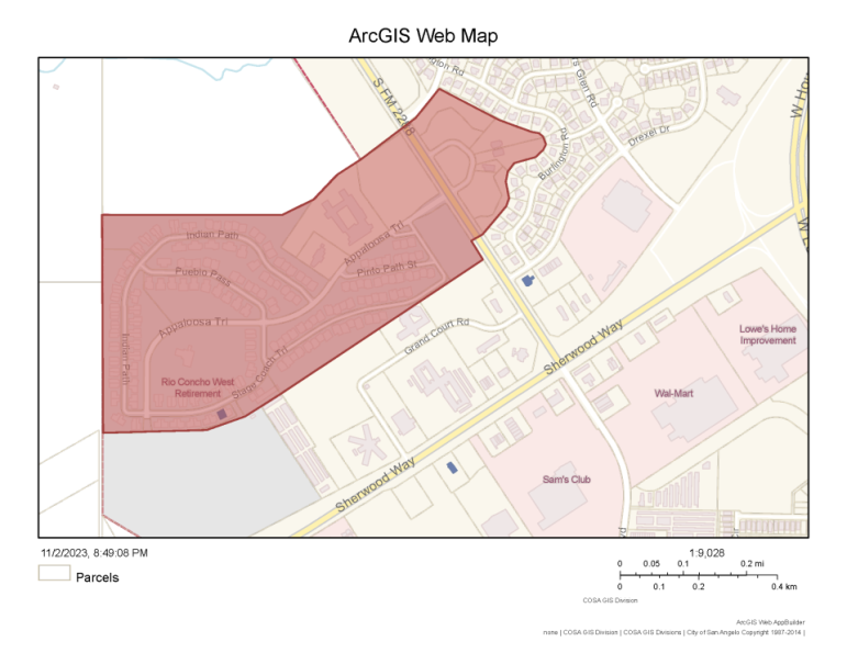 Boil Water Notice Map 11-2-2023